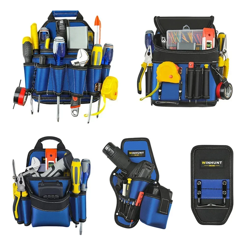 

НОВАЯ быстросъемная поясная сумка для инструментов с ремнем, многофункциональная сумка-органайзер для инструментов для плотника, электрика, инструменты