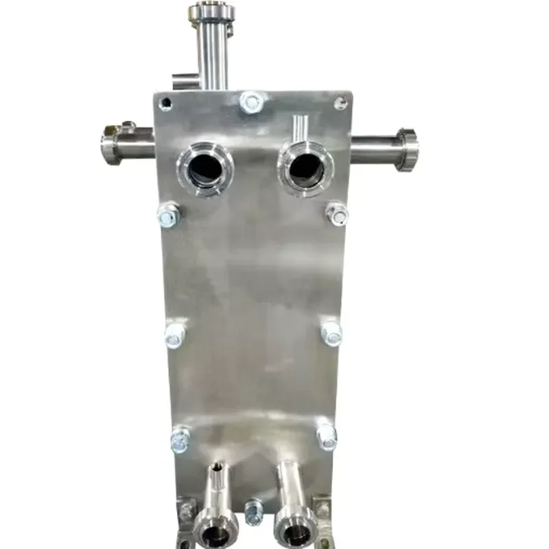 Factory Direct Sales of Food Grade Stainless Steel Plate Heat Exchanger with Bearing High Productivity
