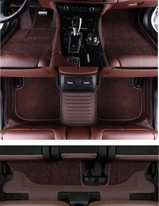 

Custom special car floor mats for Nissan X-trail T33 2026-2022 7 seats waterproof Rugs double layers carpets for Xtrail 2024