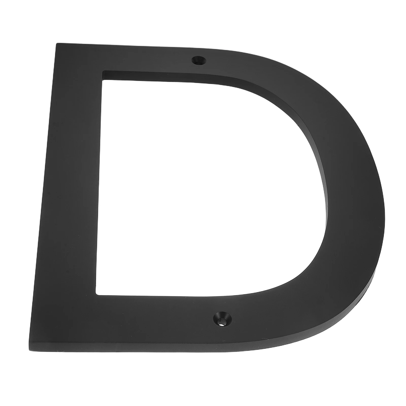3D Floating Black Address Letters For Door Mailbox Durable Outdoor Indoor Use Modern Design Enhancing Visibility Weather
