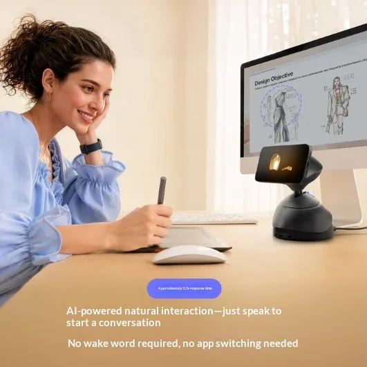 LOONA Deskmate Desktop AI Robot Smart Office & Study Assistant Cross-Device Application Collaboration For iPhone12 and Above