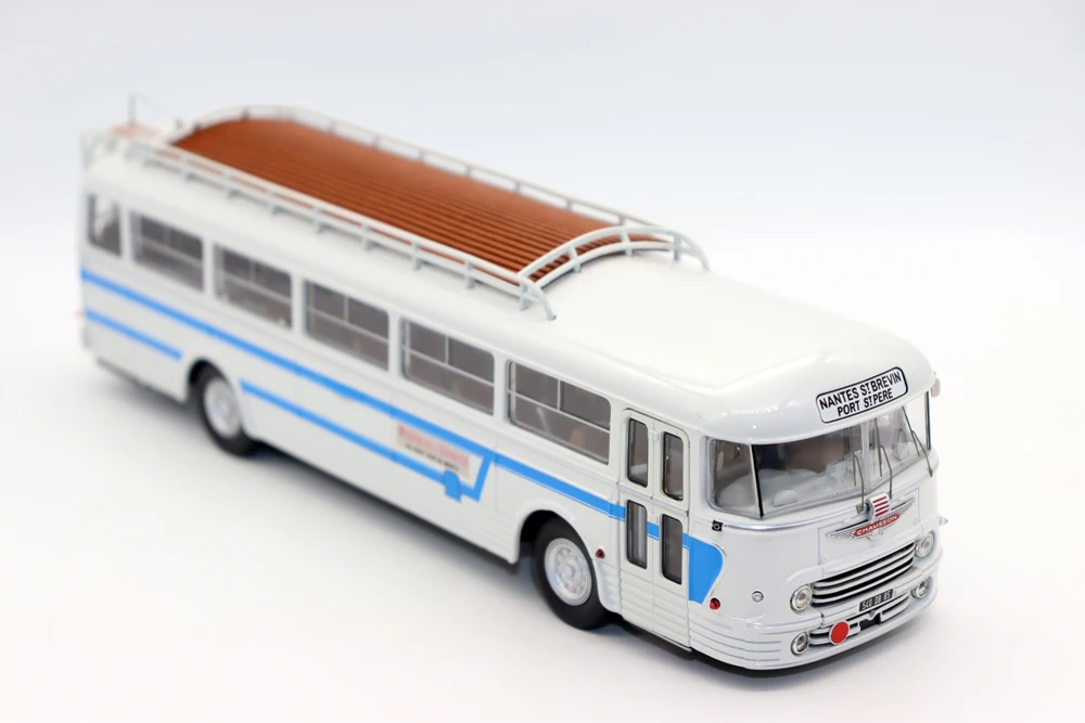 NEW 1:43 Scale Chausson AP52 1955 Bus Diecast Alloy Toy Cars Diecast model Editions Collection Gift