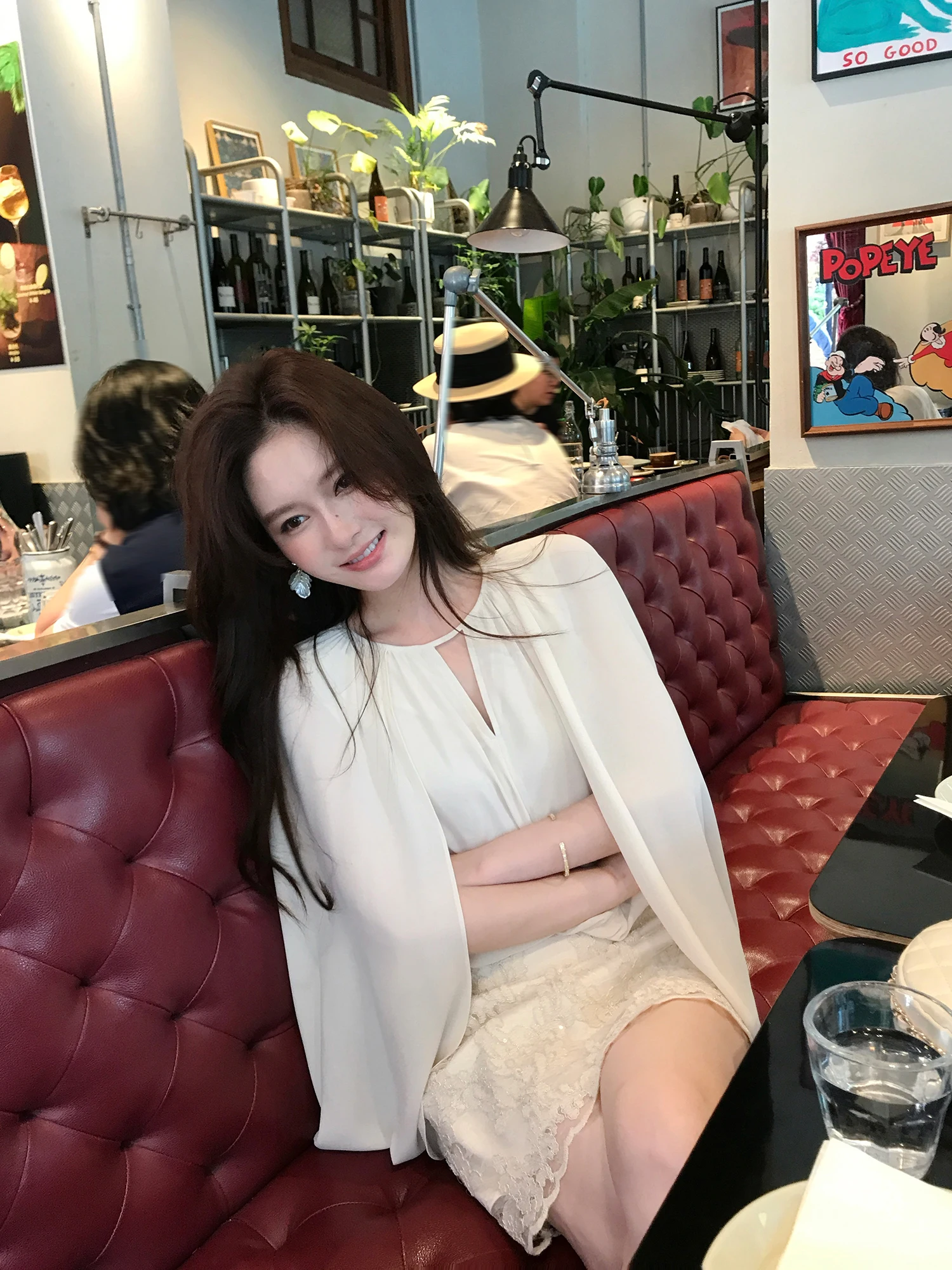 Pusumede Minimalist Style Shoulder Shawl Apparels Women's Summer Casual Design Sensation Top without Special Function