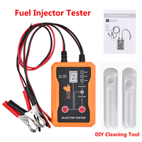 12V Upgraded Fuel Injector Tester & DIY Cleaning Tool， Test Two Injectors Simultaneously  Power Drive Modefuel Injector Test