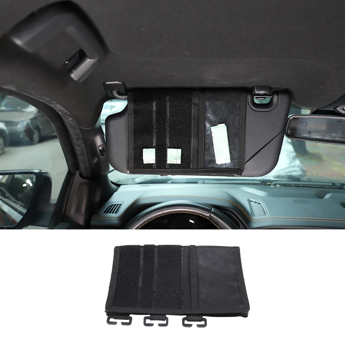 

Maverick Visor Storage Bags Left And Right GM For 22 Ford Lone Ranger