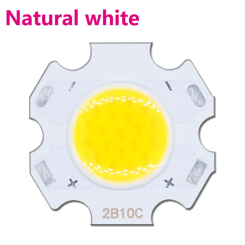 20pcs a lot High Power LED COB Light Bulb 250mA 20MM 3W 5W 7W 10W LED Source Chip Light Lamp SpotLight Downlight Lamps DIY Bulbs