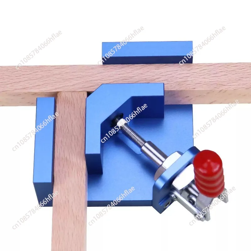 Aluminum Alloy Woodworking Right Angle Positioning Clamp, 90° Jigsaw Fixing Locator
