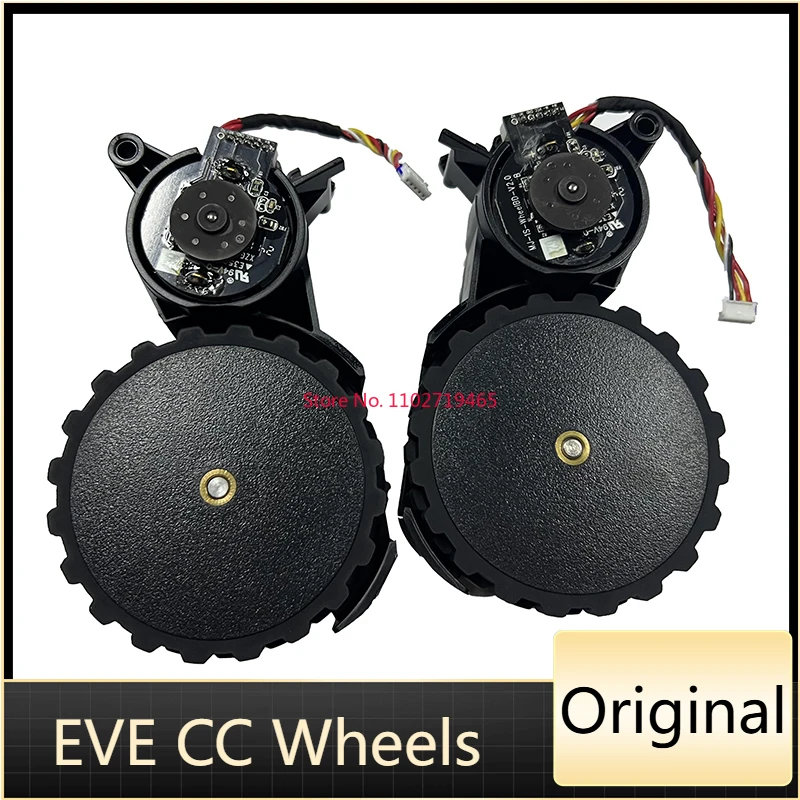 

New Original Left and Right Traveling Wheels for Roidmi EVE CC Self-Cleaning Vacuum Cleaner Spare Parts Wheels Accessories