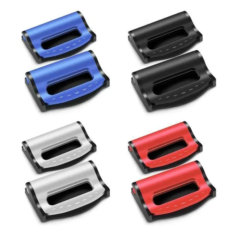 Car safety seat belt buckle clip seatbelt stopper adjuster clip to relax shoulder neck car strap clips car accessories