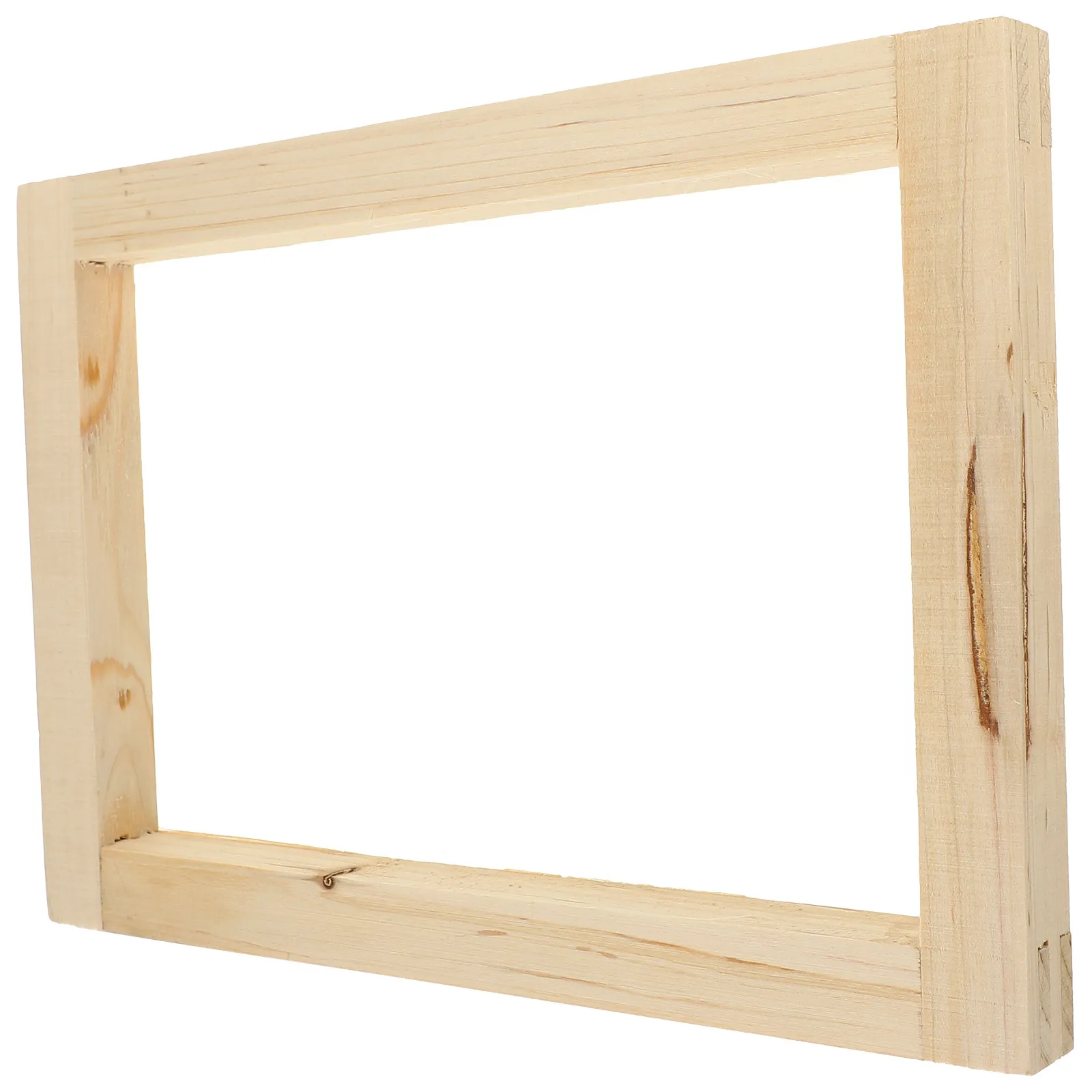 Reusable Screen Printing Frame Diy Supplies Portable Wood Screen Frame For T-Shirt Fabric Banner Durable Starter Kit Household