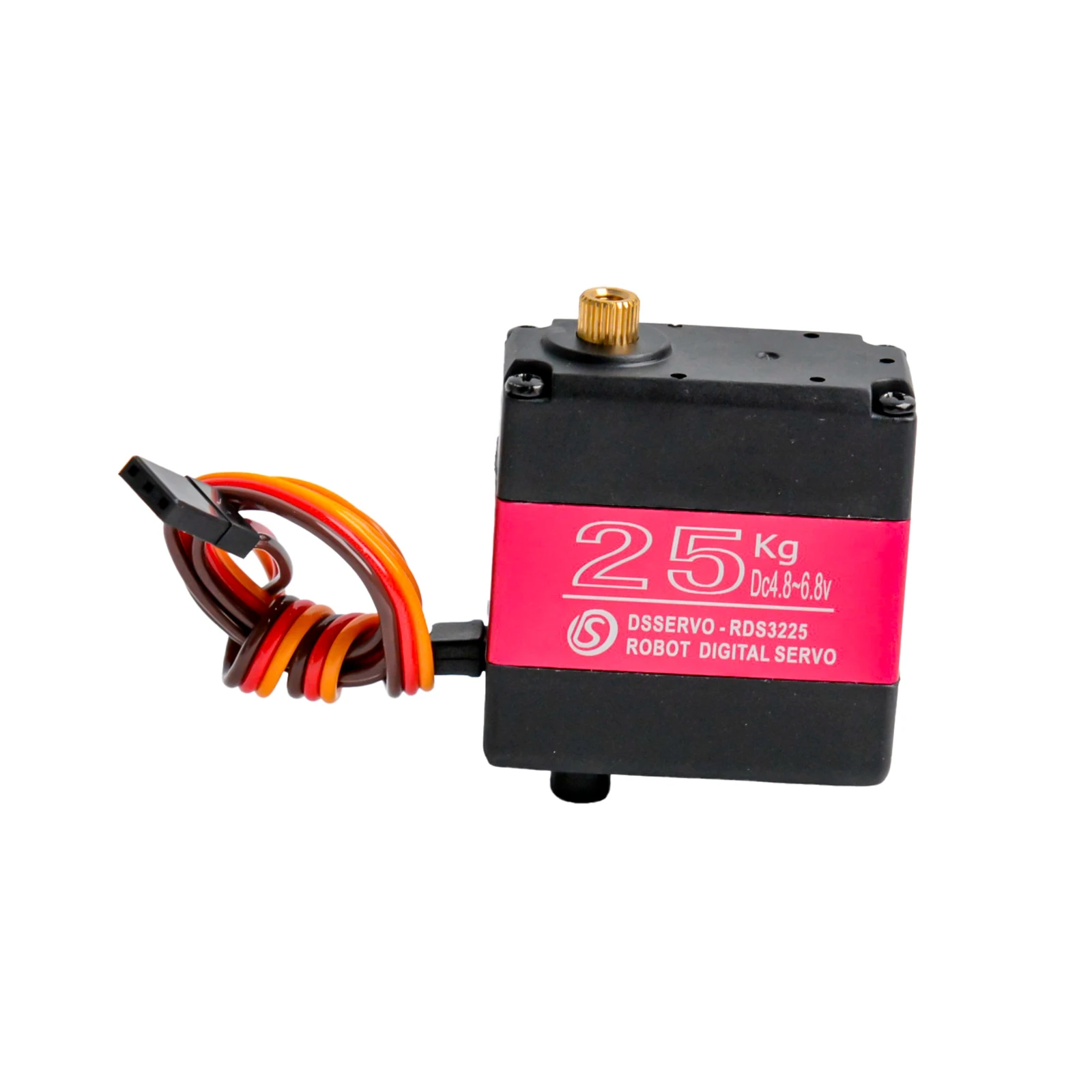 RDS3225 25KG Robot Servo digitale Coppia elevata Ingranaggio metallico Doppio albero con staffa di montaggio a U per servomotore braccio robotico