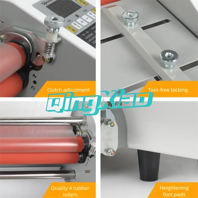 9460T Laminating Machine with Speed Control Large A2 Cold/Hot Laminator for Paper Photos and Menus Film Pressing Laminator view 5