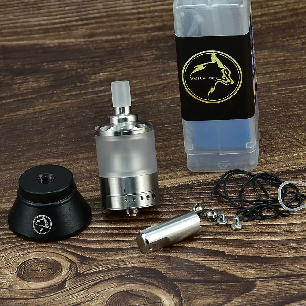 Vape Испаритель Hurricane 1,4 NG RTA 24 мм 3 мл 4 AirPins Бак