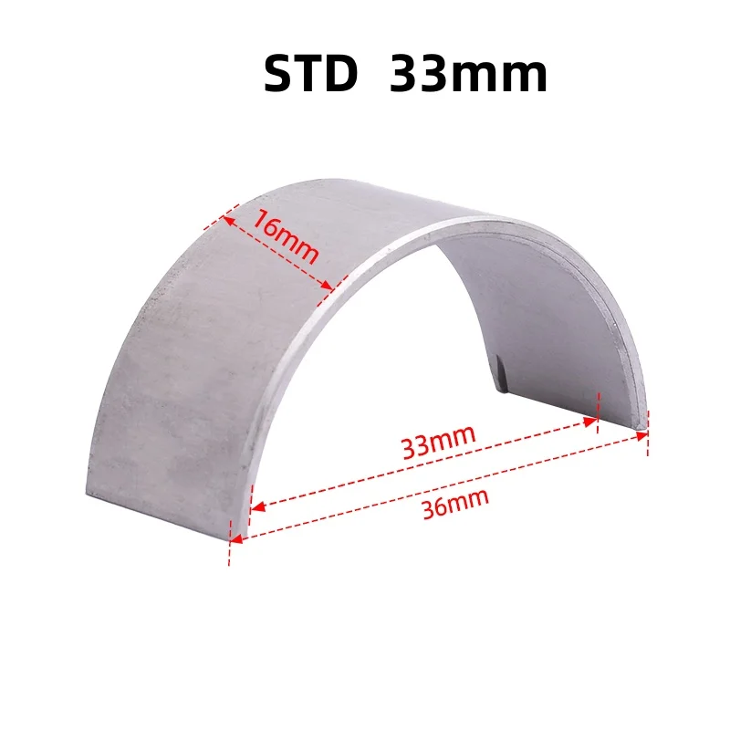 STD 33mm +0.25 +0.5 +25 +50 Motor Connecting Rod For Kawasaki ZL400 Eliminator 1988-1995 ZZR400 ZZR600 1990-1992