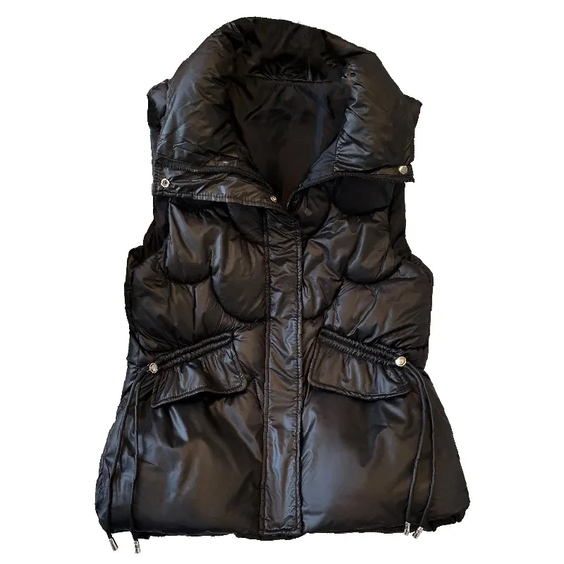 2024 nuovo autunno inverno gilet donna spessa caldo piumino Harajuku giacca allentata capispalla Casual gilet corto gilet antivento Top