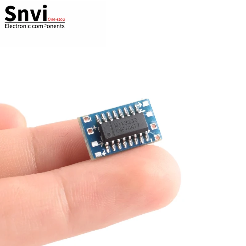 SNVI mini RS232 MAX3232 Levels to TTL level converter board serial converter board Dropshipping