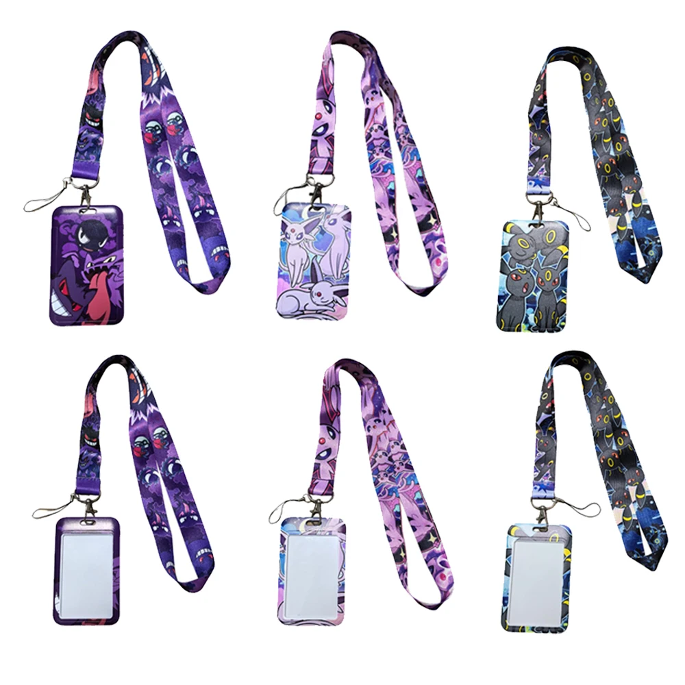 Pokémon Anime Monsters Neck Strap Lanyard for Keys Keychain Badge Holder ID Credit Card Pass Mobile Phone Charm Accessories
