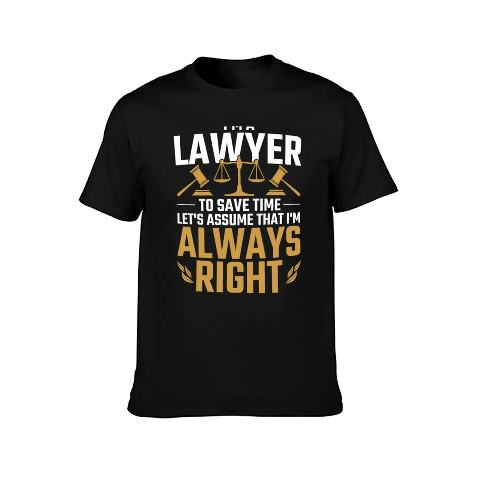 Law Lover Attorney Funny Advocate Lawyer T-Shirt Big and Tall Short Sleeve Tee T-Shirt