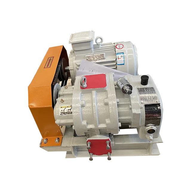 

Big Volume High Pressure Electric Three Lobe Roots air Blower for Flour Transportation