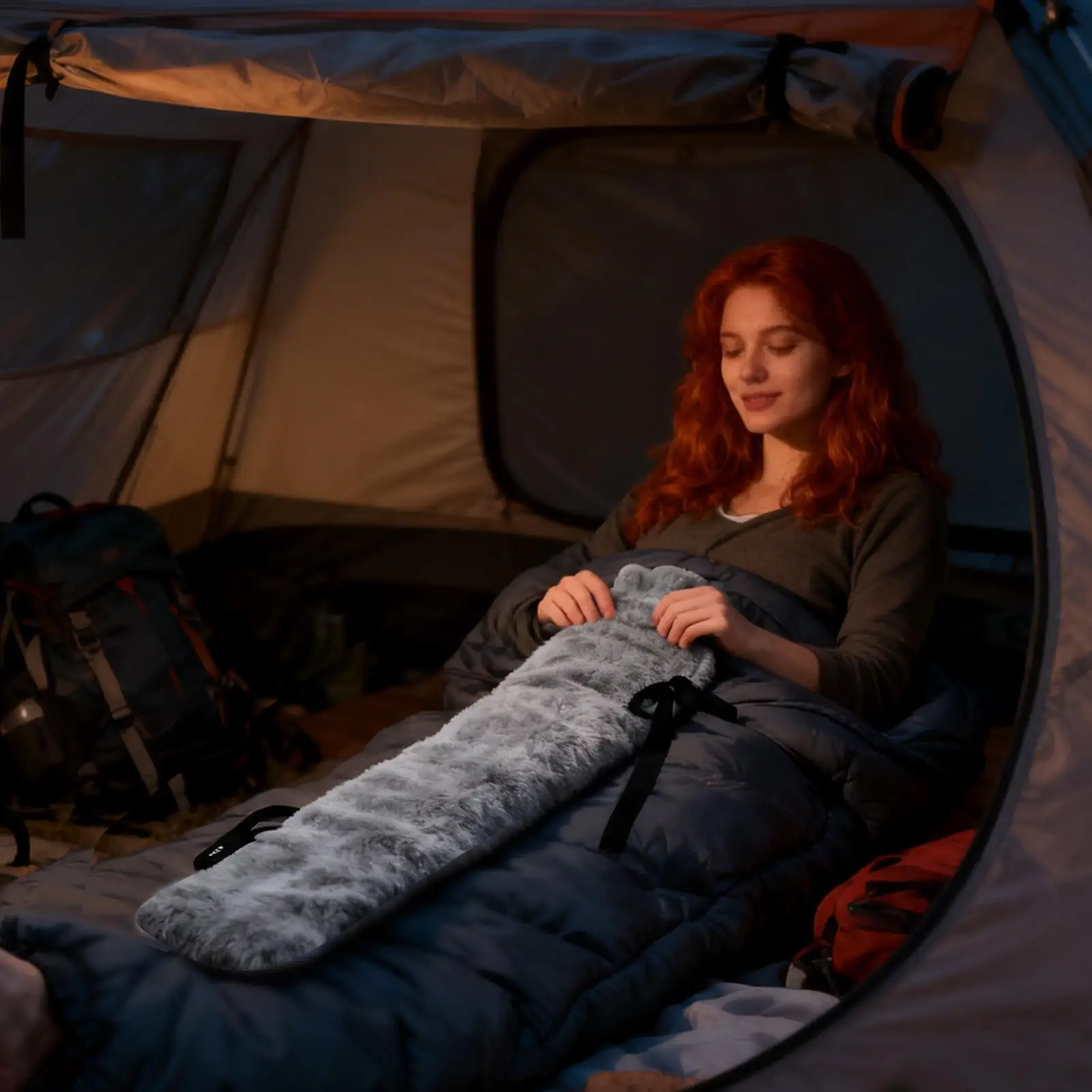 

Hot Water Bag Large Capacity Hand Feet Warmer Hot Water Pouch For Shoulder Waist Foot Hand Leg Body Camping Bed Car Women Men