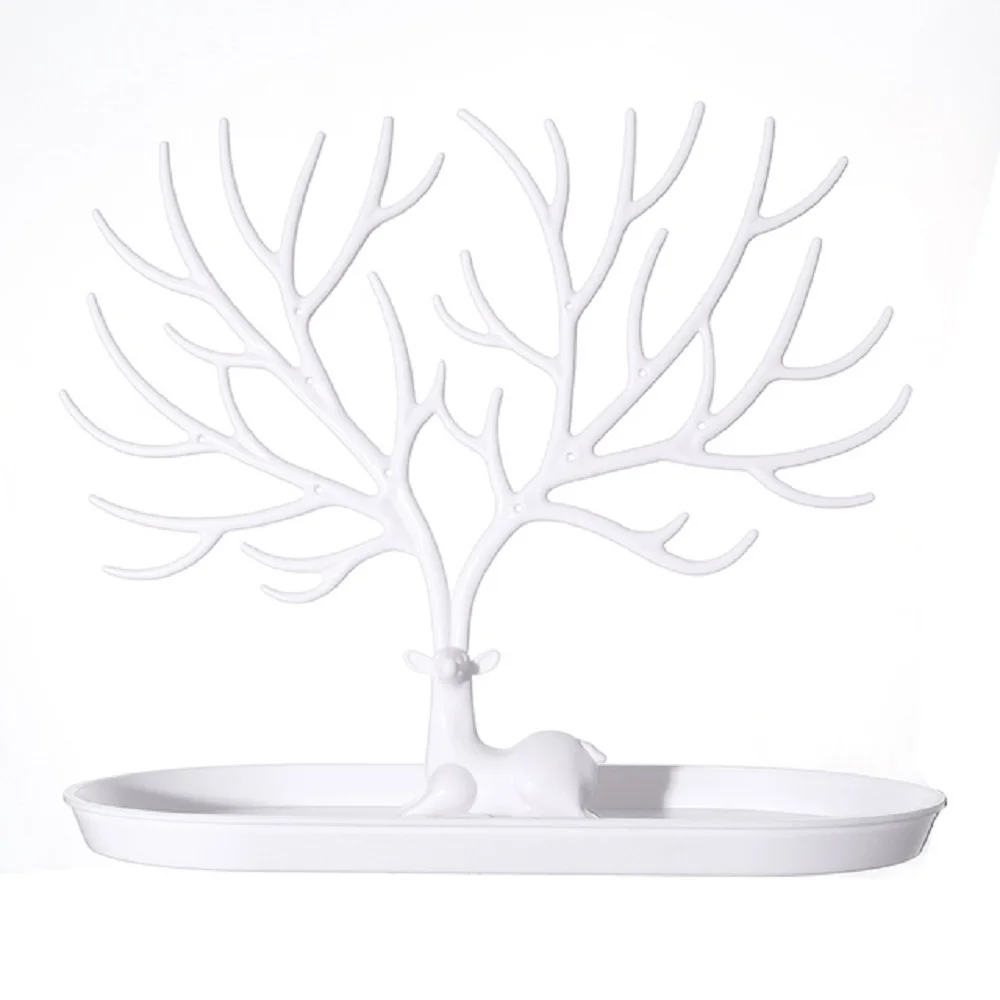 Tree Shape Jewelry Display Stands Antlers Earrings Necklaces Storage Frame Personal Jewelry Storage for Household Use