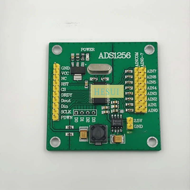 ADS1256 High precision ADC analog-to-digital conversion 24-bit eight-channel