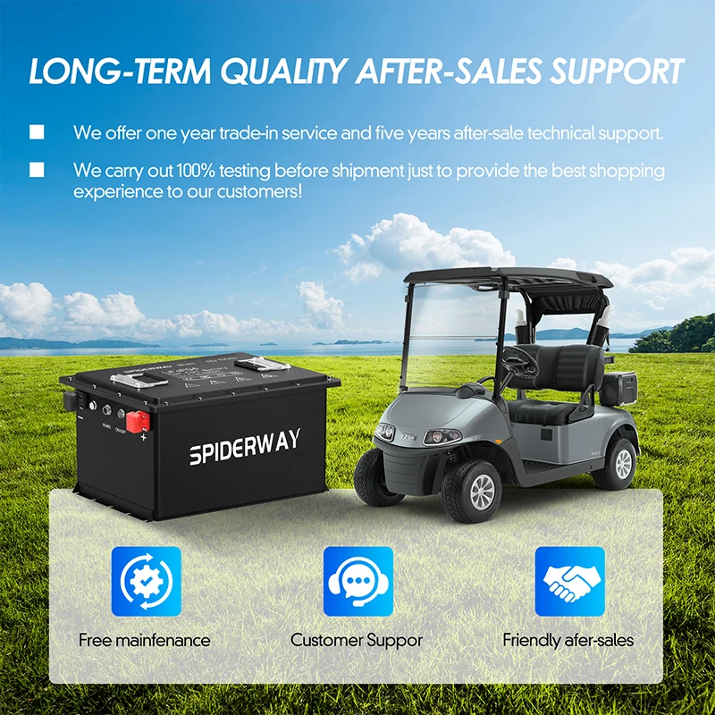 

48V(51.2V) 150Ah LiFePO4 Lithium Battery for Golf Cart Sloar Marine RV Motorhome
