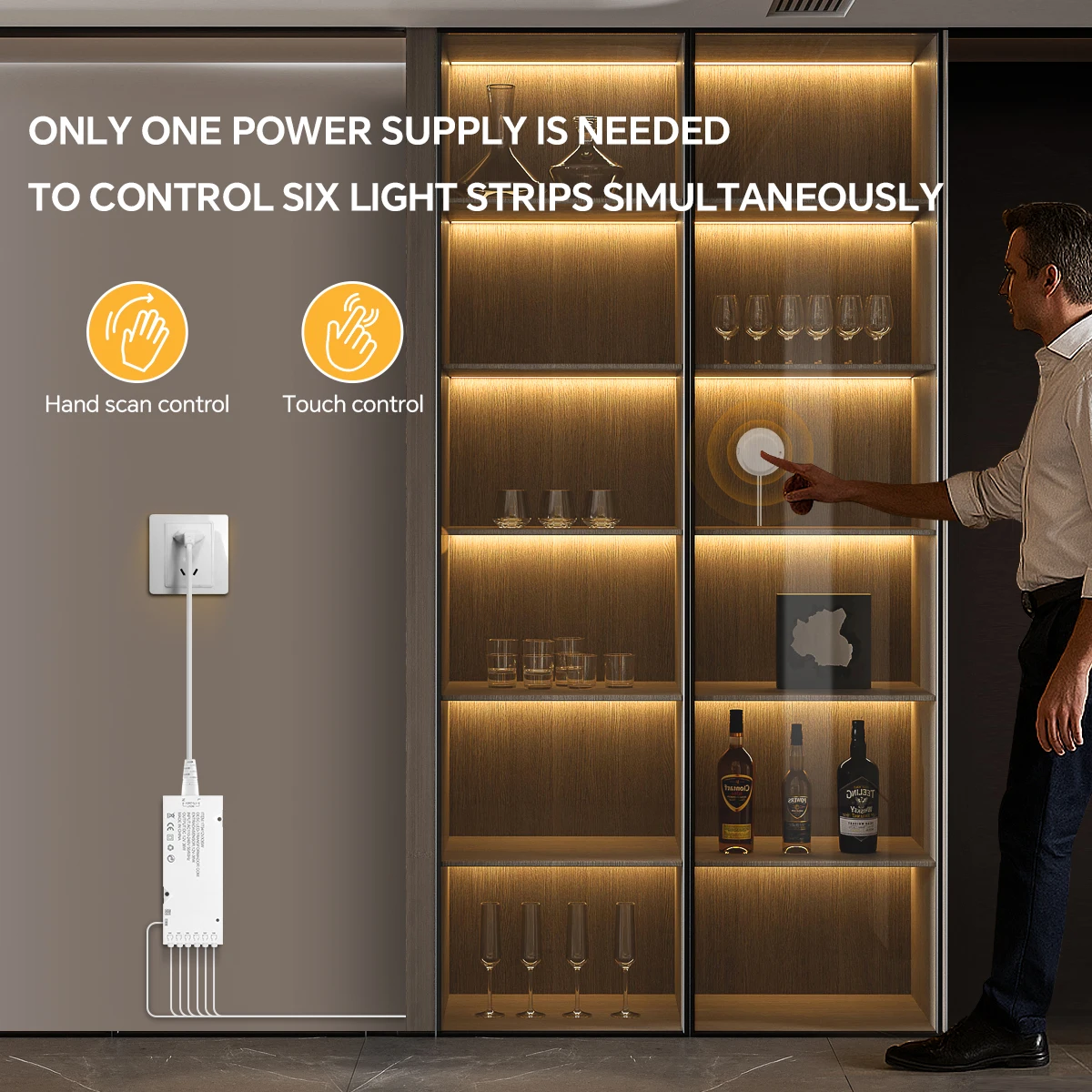 جزءا لا يتجزأ من لوحة الحائط الصوتية ديكور ذاتية اللصق النيون COB LED قطاع ضوء عدة الخشب الحبوب مصبغة الستار جدار الخلفية LED الشريط #4