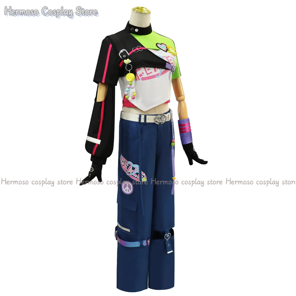 Customized Ensemble Stars Hibiki Wataru/Shino Hajime/Shiina Niki/Nito Nazuna 10th Anniversary PM6 Game Suit Cosplay Costume view 3