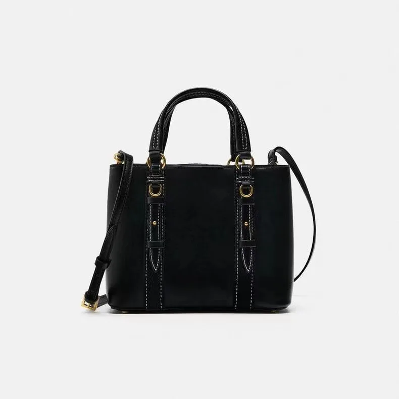 Bags for Women Trend 2024, Z Luxury Bags, Square Bags, Black Mini City Portable Messenger Bag, Female Bags Handbags