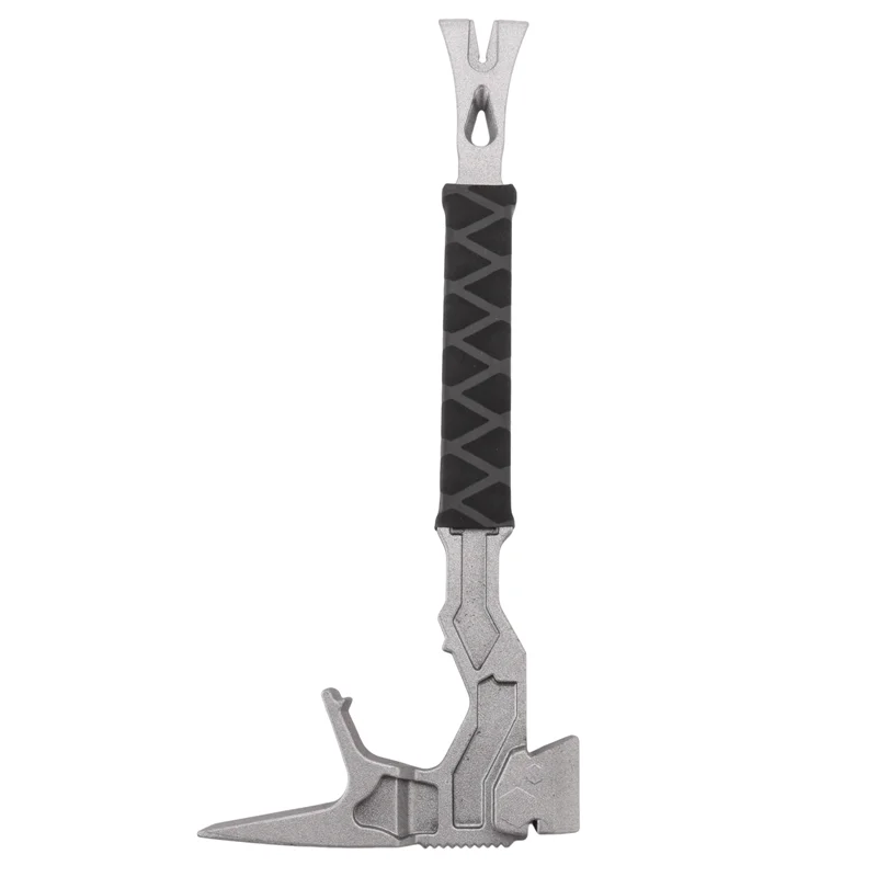 AC88-1 Pezzi Martello multifunzionale per esterni Martello per rimozione unghie Martello per strumento demolizione piede di porco