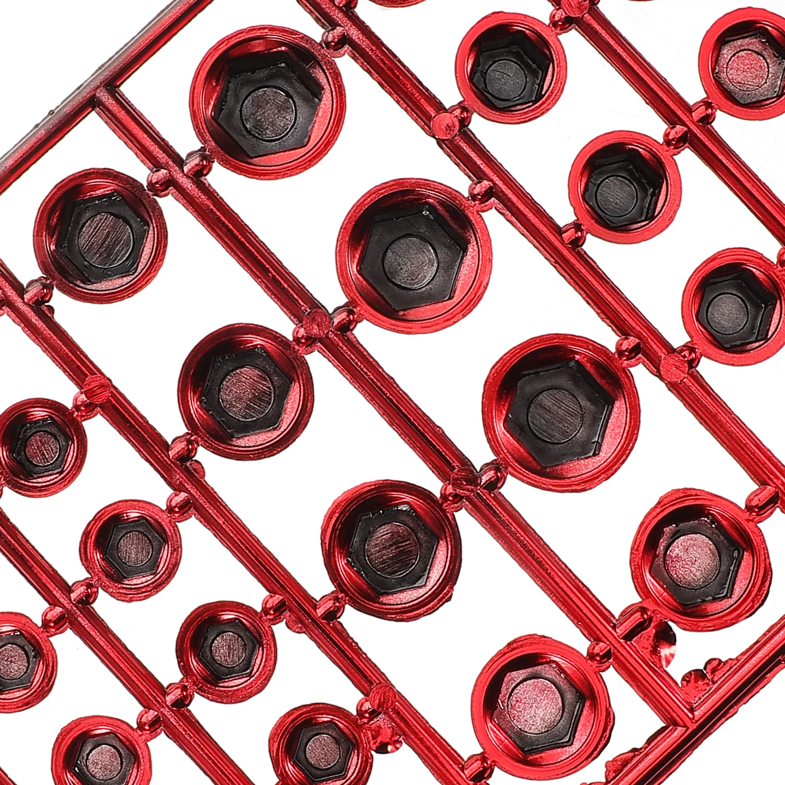 30개 개조된 오토바이 스크류 캡 커버 내구성 있는 DIY 설치 엔진 보호 장식 육각 볼트 커버