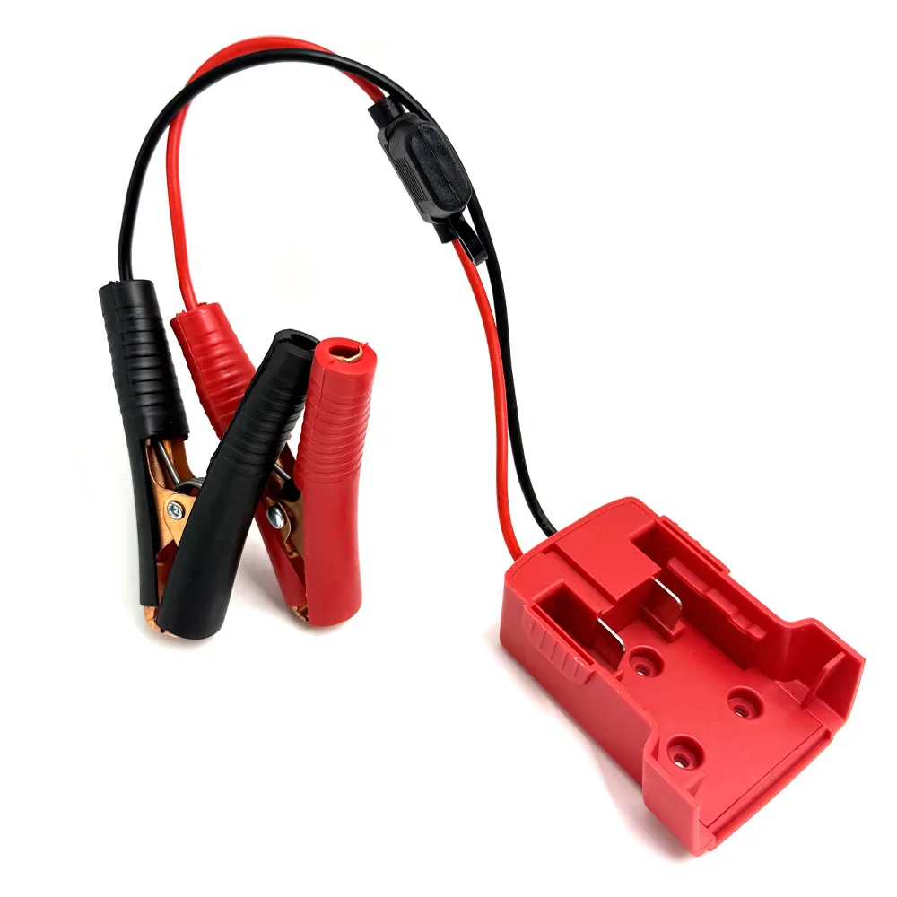 For Milwaukee 18V Lithium Battery For M18 Igniter Jump Starter Car Booster Cable Fuse DIY Converter Emergency Power Kit
