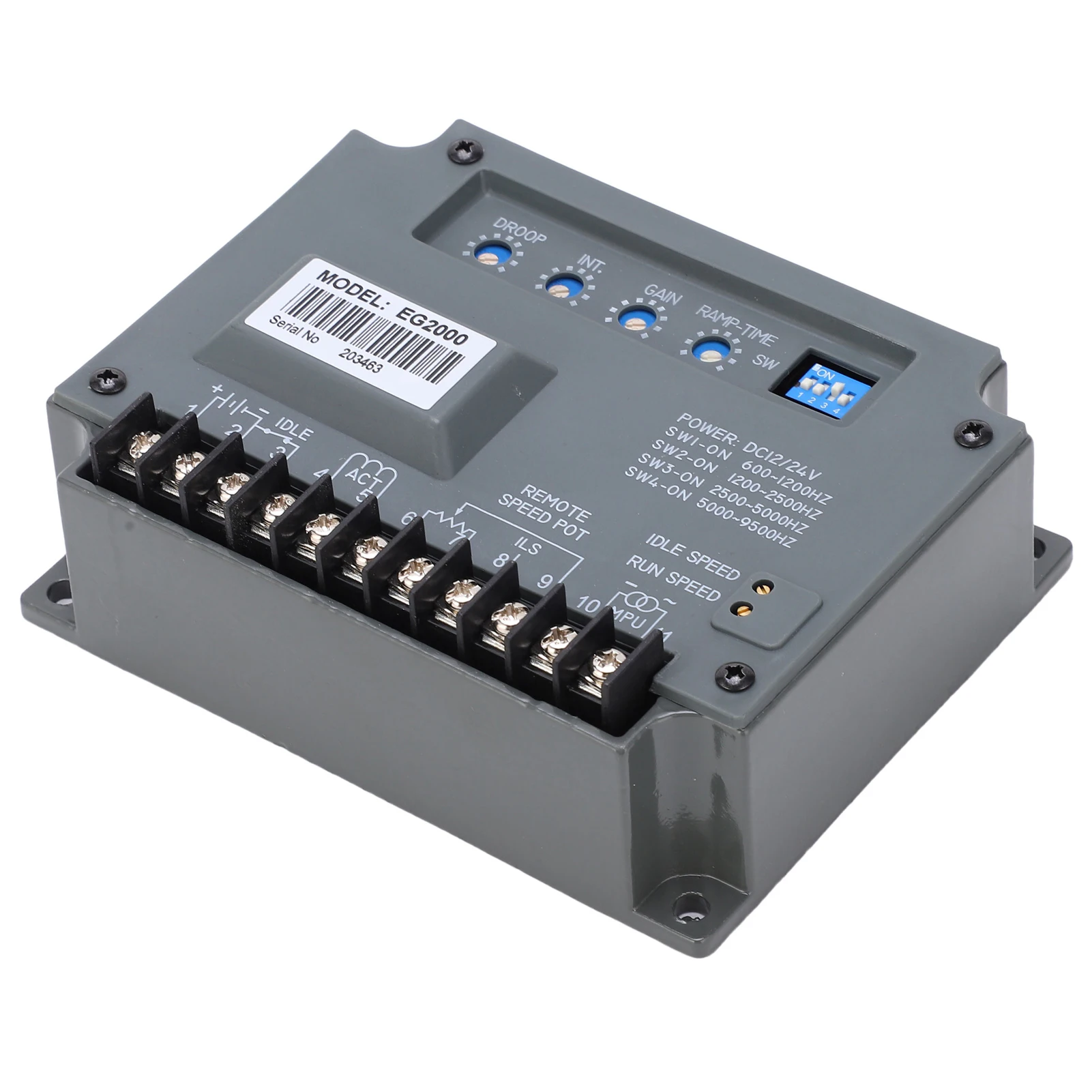Generator Speed Control Board Electronic Governor  Generator Control Regulator EG2000 12/24VDC Generator Speed Regulator view 4