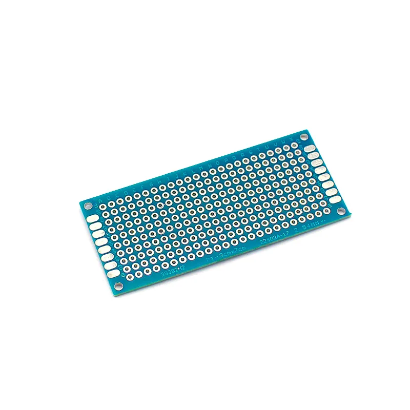 10Pcs Print Circuit Pcb Board 3X7Cm Dubbele Side Copper Pcb Diy Elektronica Universele Board Kit