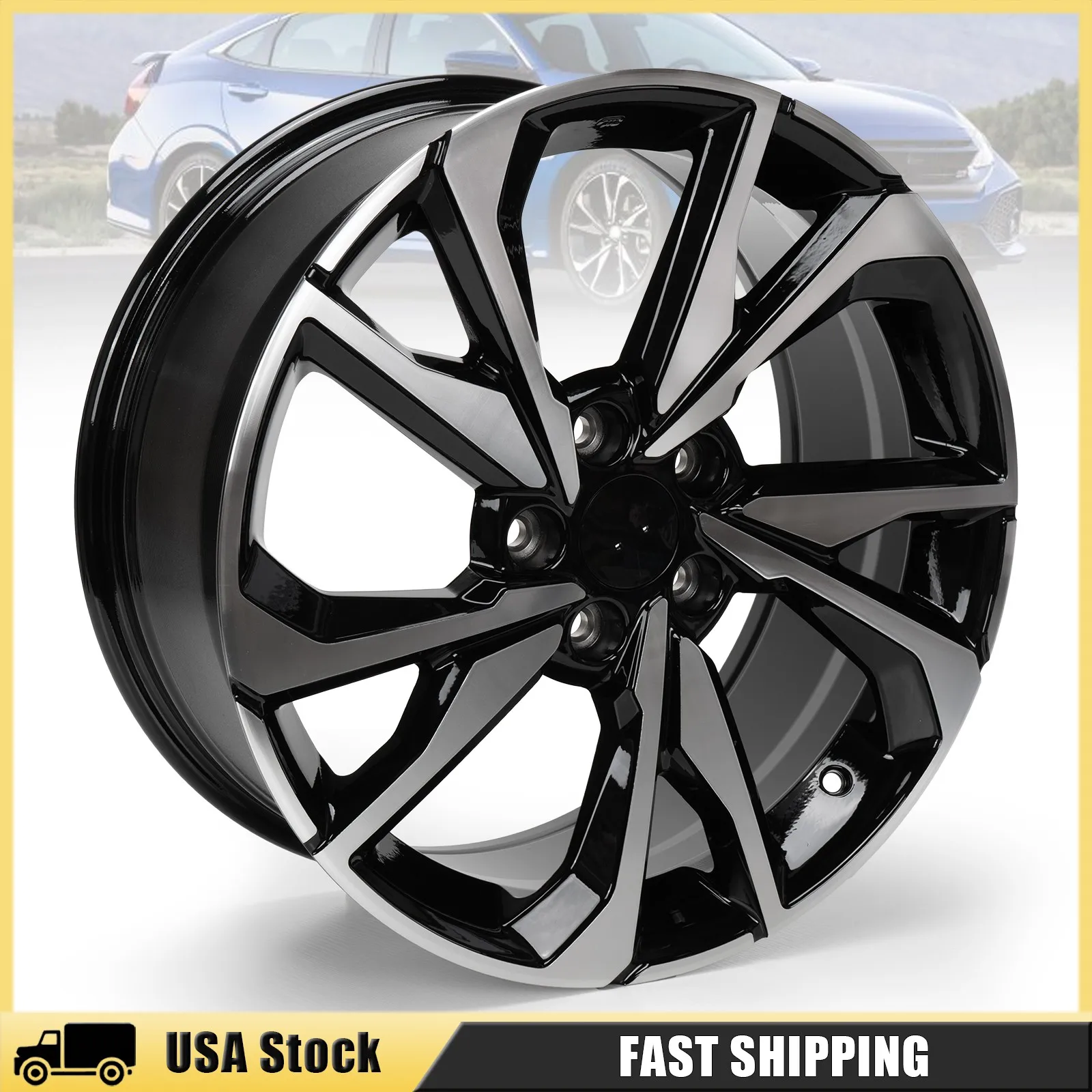 

18 x 8 Inch Replacement Wheel Rim For Honda Civic 2017-2021 Wheel OEM Quality US