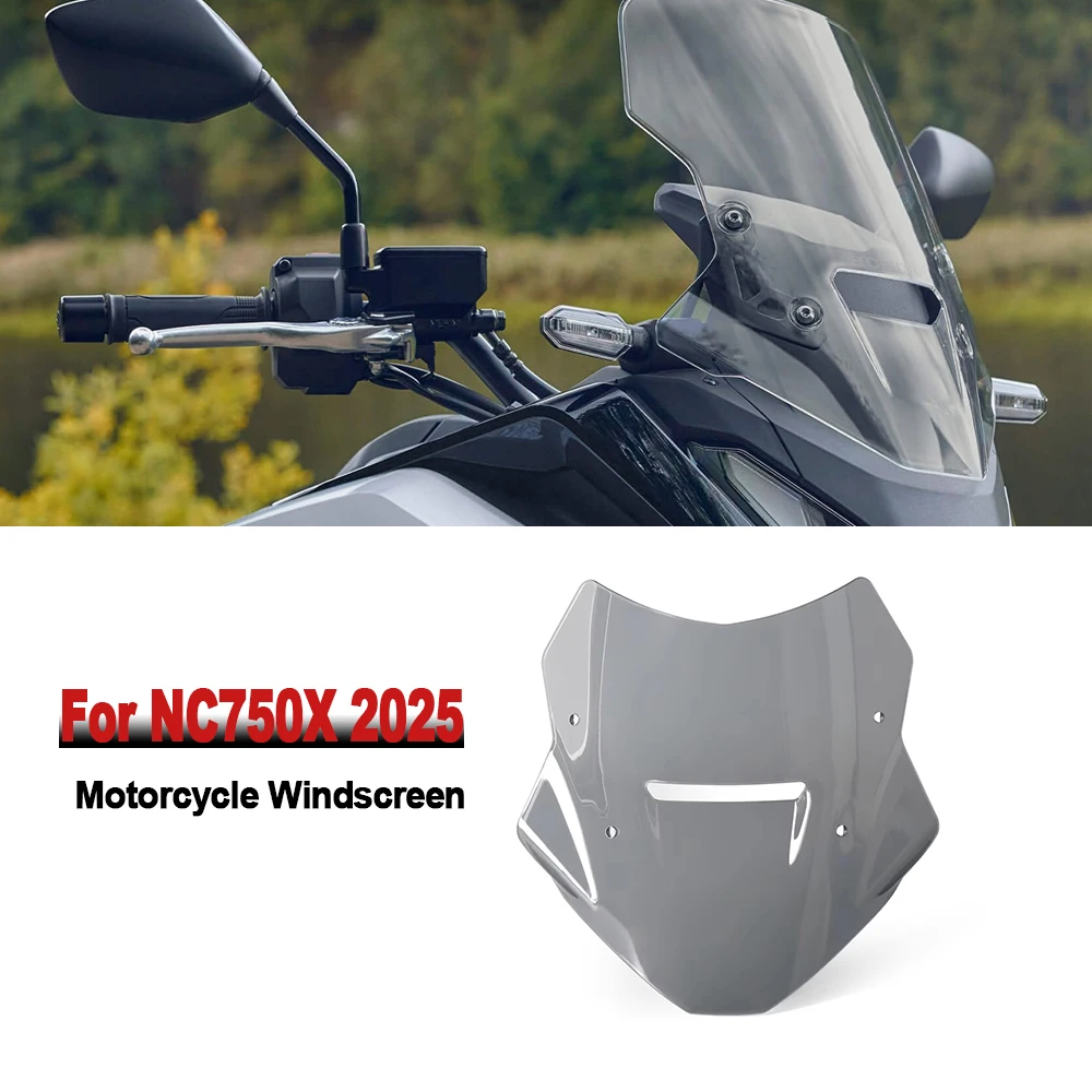 

For HONDA NC750X NC 750X NC750 X NC 750 X 2025 2026 Motorcycle Front Wind Fairing deflectors Windshield Windscreen
