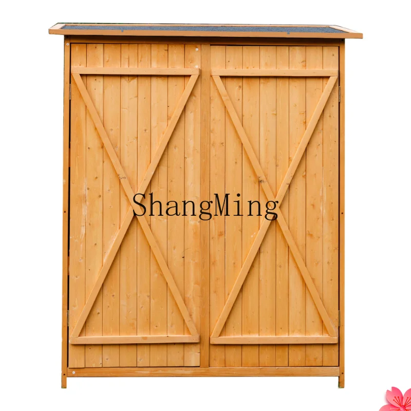 

DHY Balcony Locker Garden Courtyard Storage Room Sundries Storage Cabinet