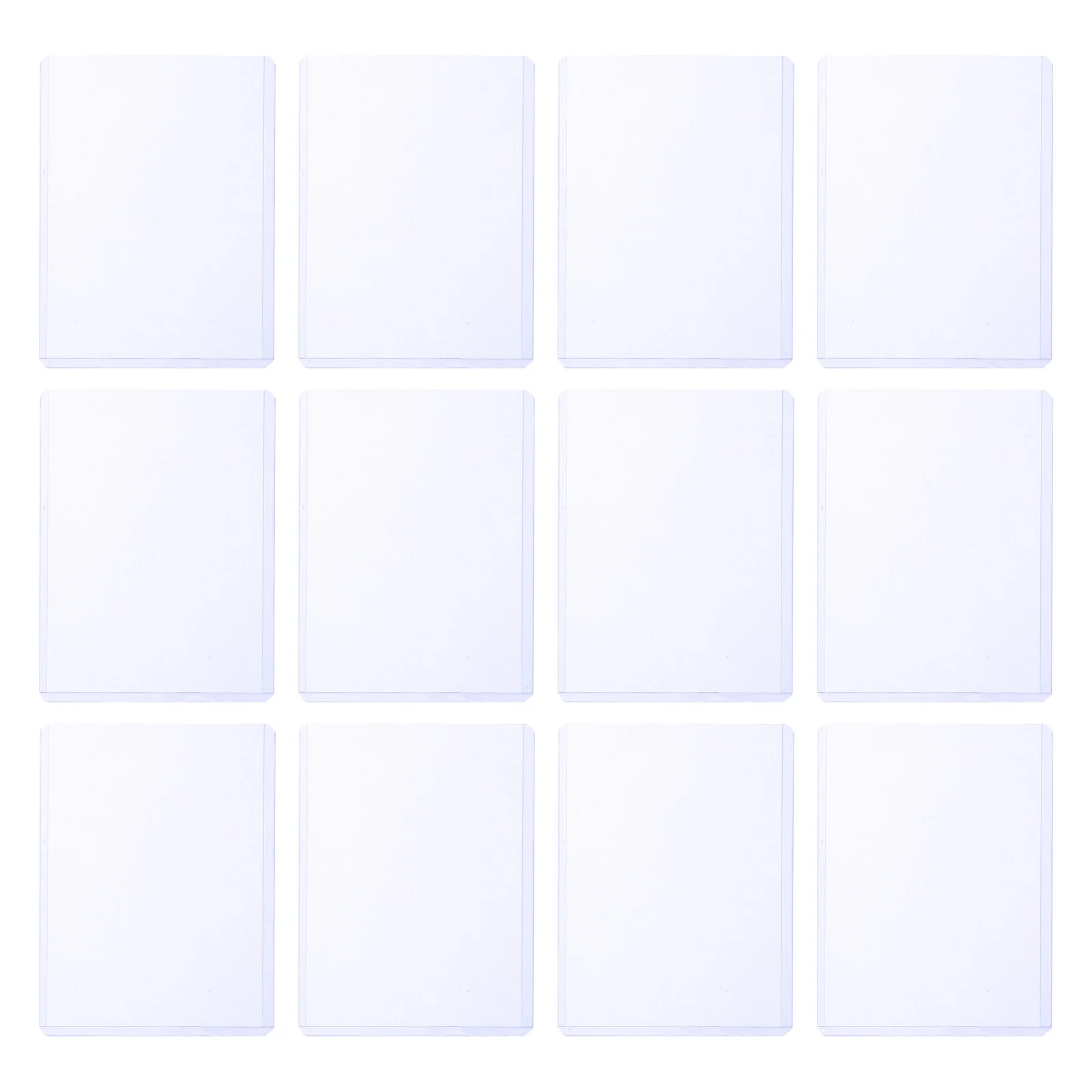 

25Pcs Hard Card Sleeves Professional Grade PVC Protector for Game Trading Cards Shockproof Transparent Storage Cover Case