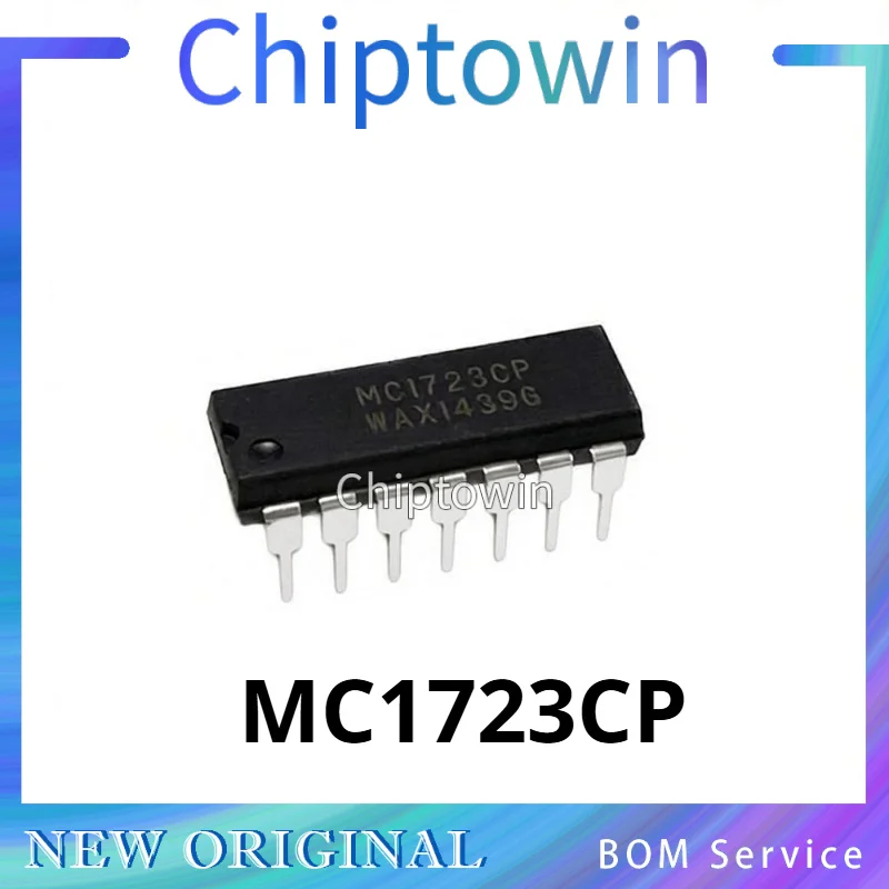 5/50/500 pcs MC1723CP DIP-14 High Precision Voltage Regulator W7
