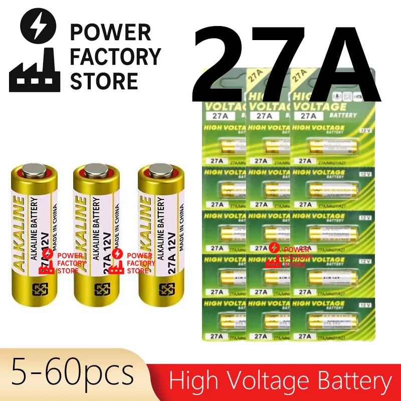 27A 12V Alkaline Ba…