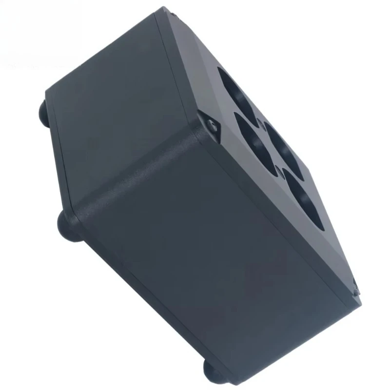 4 Hole IEC Inlet Electric Outlet Shell  Audio DIY OEM ODM Aluminium Alloy American Standard Power IEC Socket Shell Box