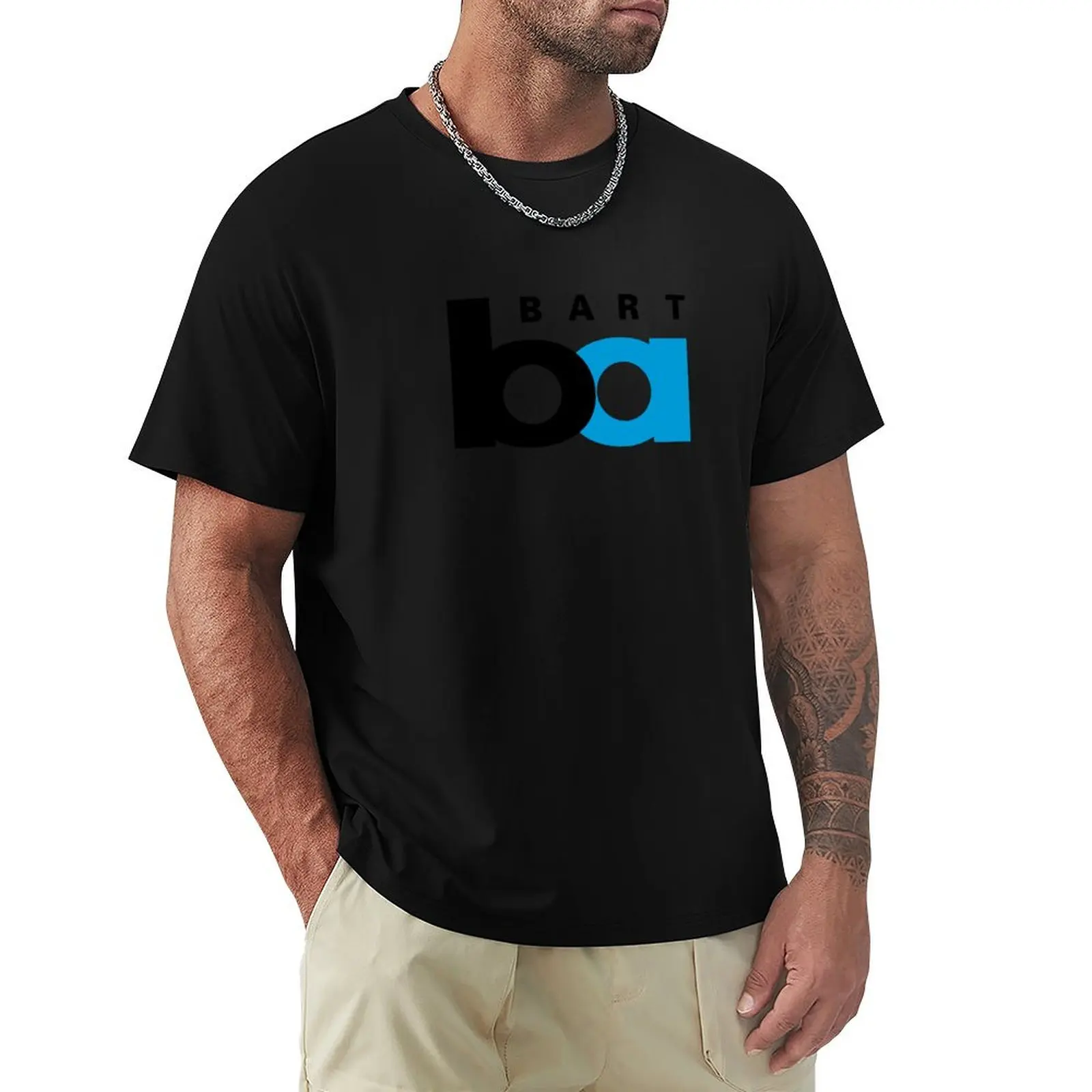 BART - Bay Area Rapid Transit Logo T-Shirt Work Wear Short Sleeve T-Shirt