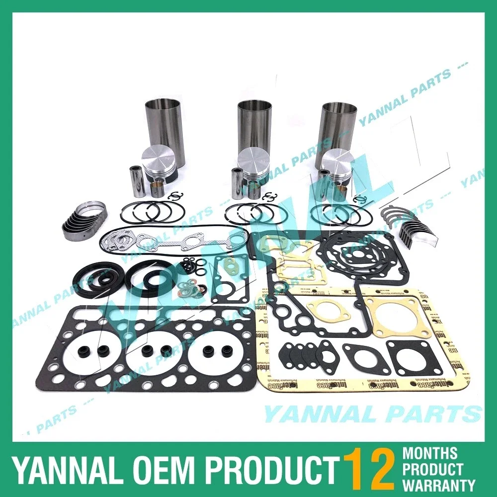 

D850 Overhaul Rebuild Kit With Gasket Kit Bearing Set For Kubota Diesel engine