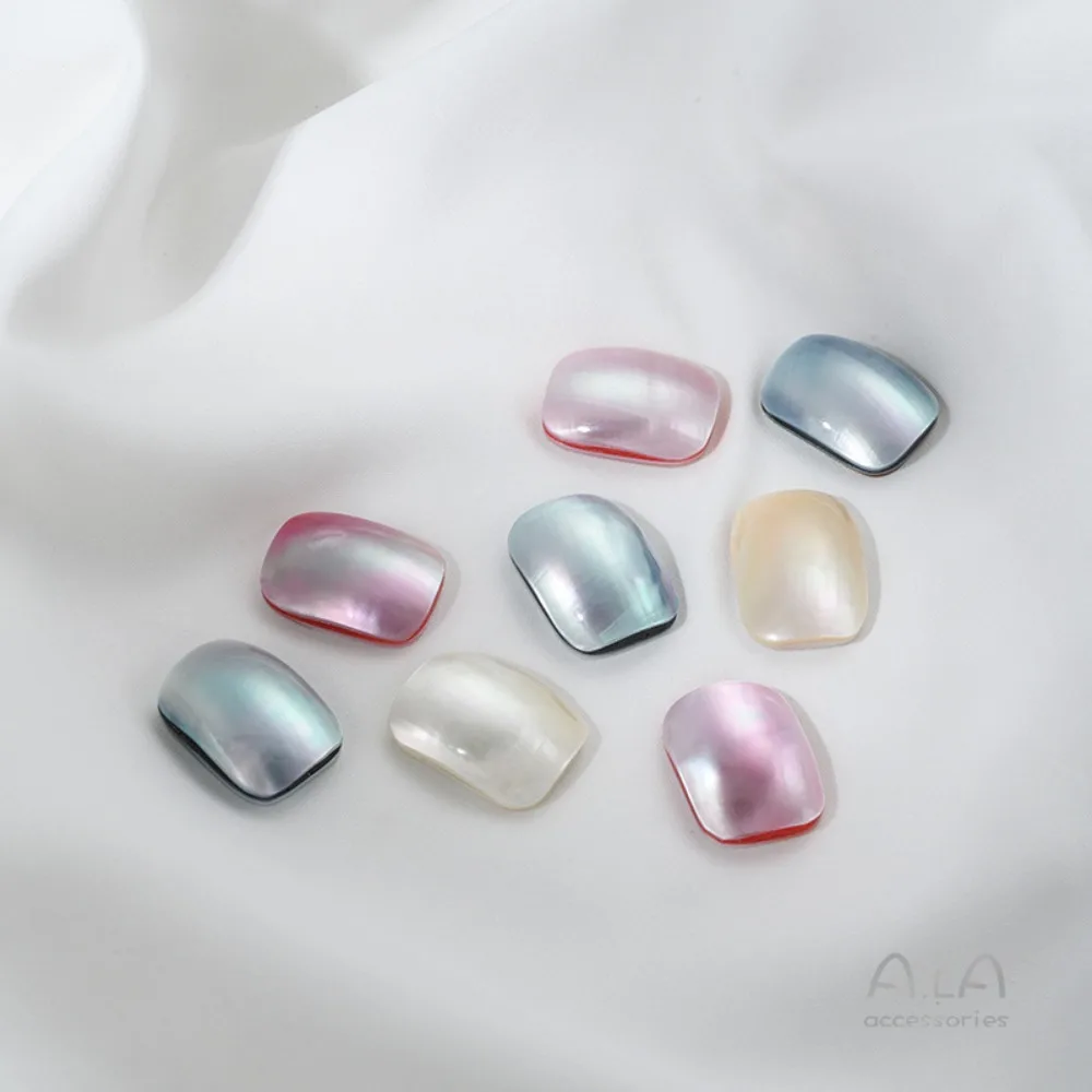 

Natural Seawater Japanese Mapei Naked Pendant DIY Handmade Hemming Winding Pearl Necklace Shell Pendant Material Accessories