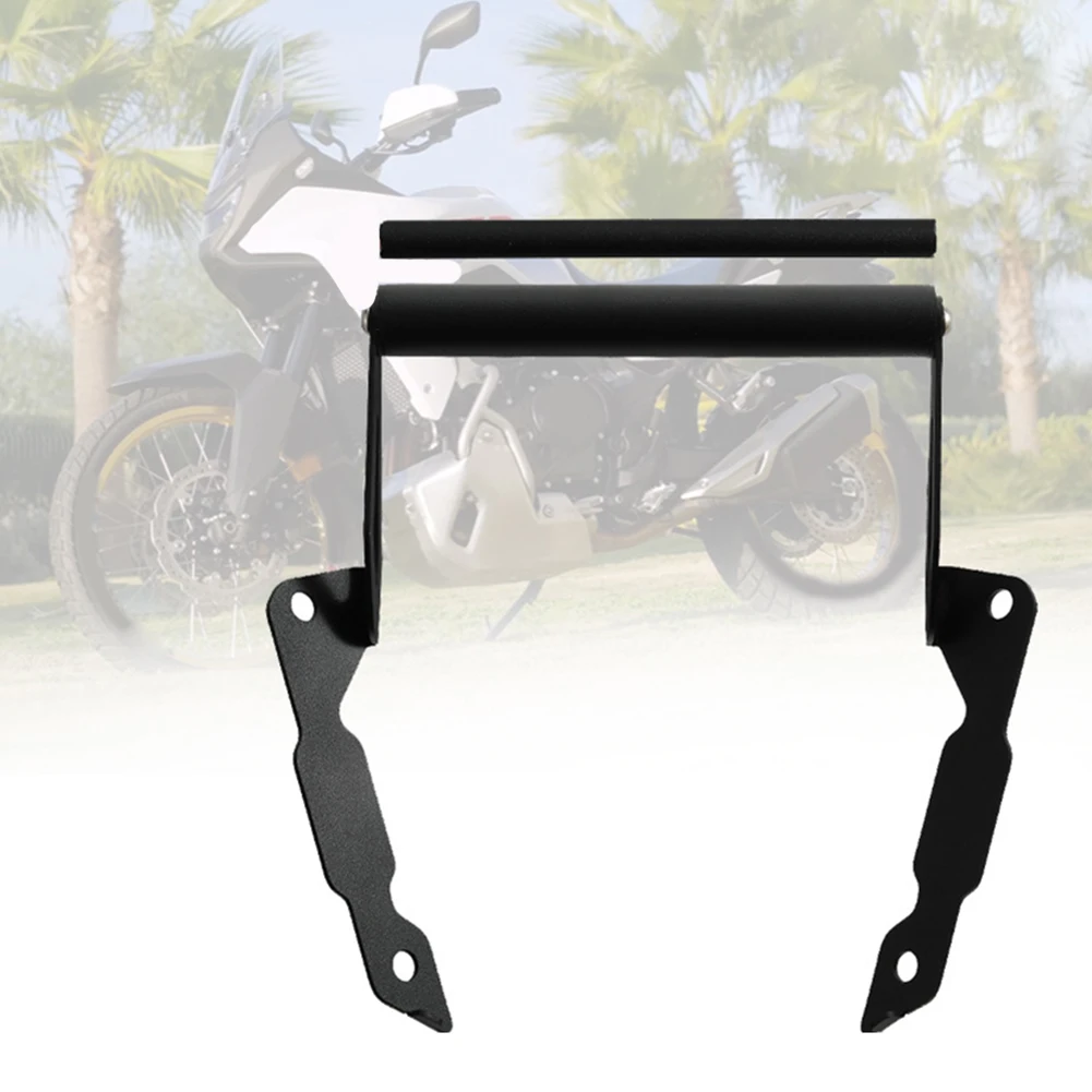 GPS Phone Holder Handlebar GPS Mount Motorcycle Touring Black Supports Phone Mount Dashcam Shock-absorbing Design