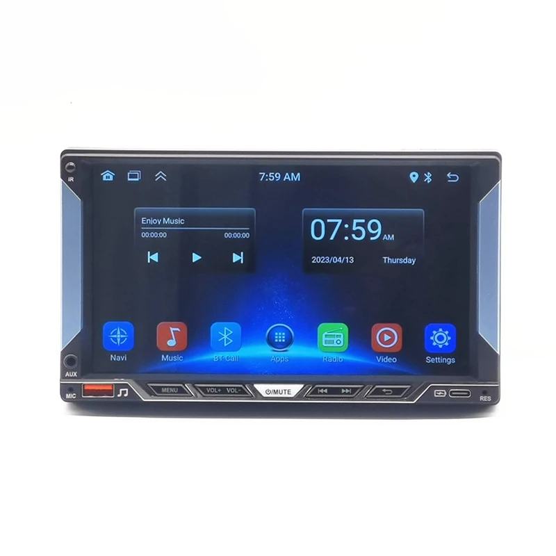 

Wireless Carplay Android Auto 2Din Car Radio Android 7In Car Radio Autoradio GPS Multimedia Player For Ford VW Golf