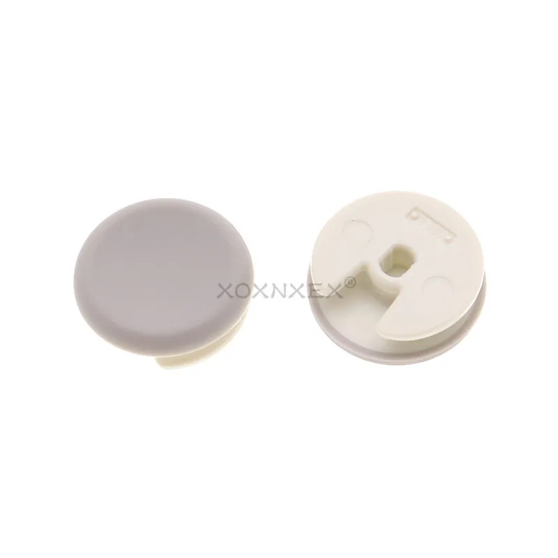 أصلي لـ نينتندو 3DS XL جزء وحدة تحكم تناظرية عصا التحكم غطاء أصلي أبيض رمادي لـ 2DS XL