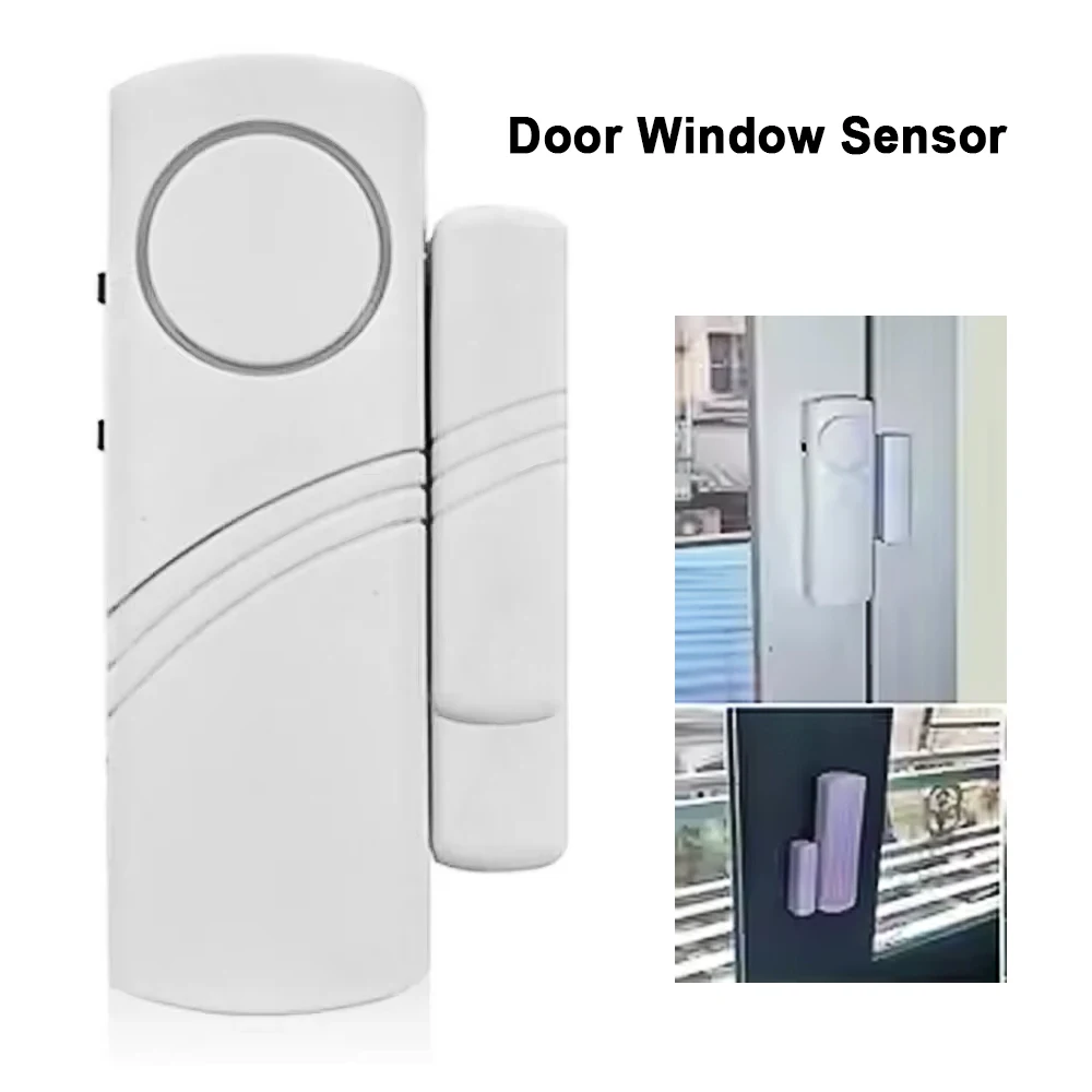 

New Longer Door Window Wireless Burglar Alarm With Magnetic Sensor Home Safety Wireless Longer System Security Device