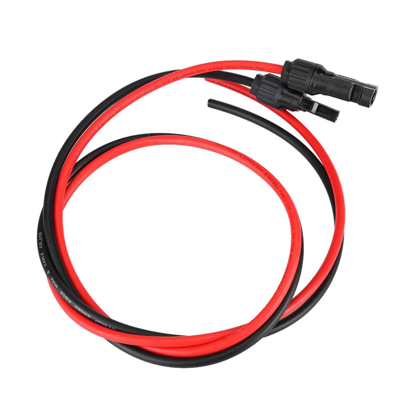 2,5mm Paar Rot-Schwarze Solarmodul-PV-Kabel mit Stecker- und Buchsenanschlüssen